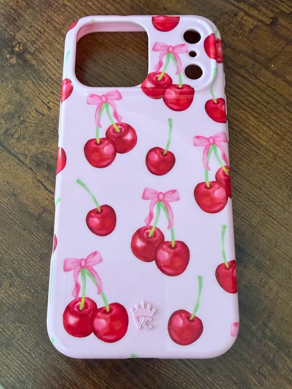 iPhone 17 pro max - Velvet caviar Sweet Cherry case